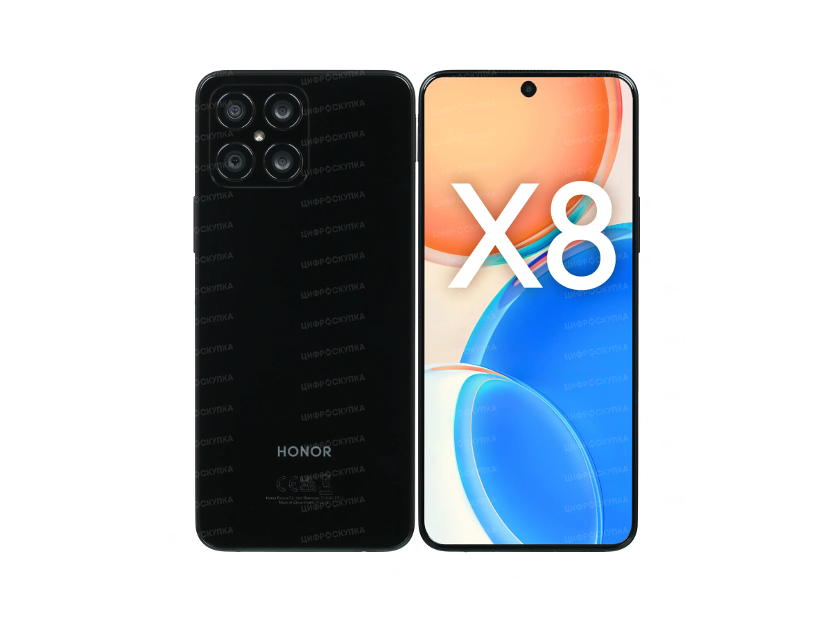 Honor x8 off PNG.